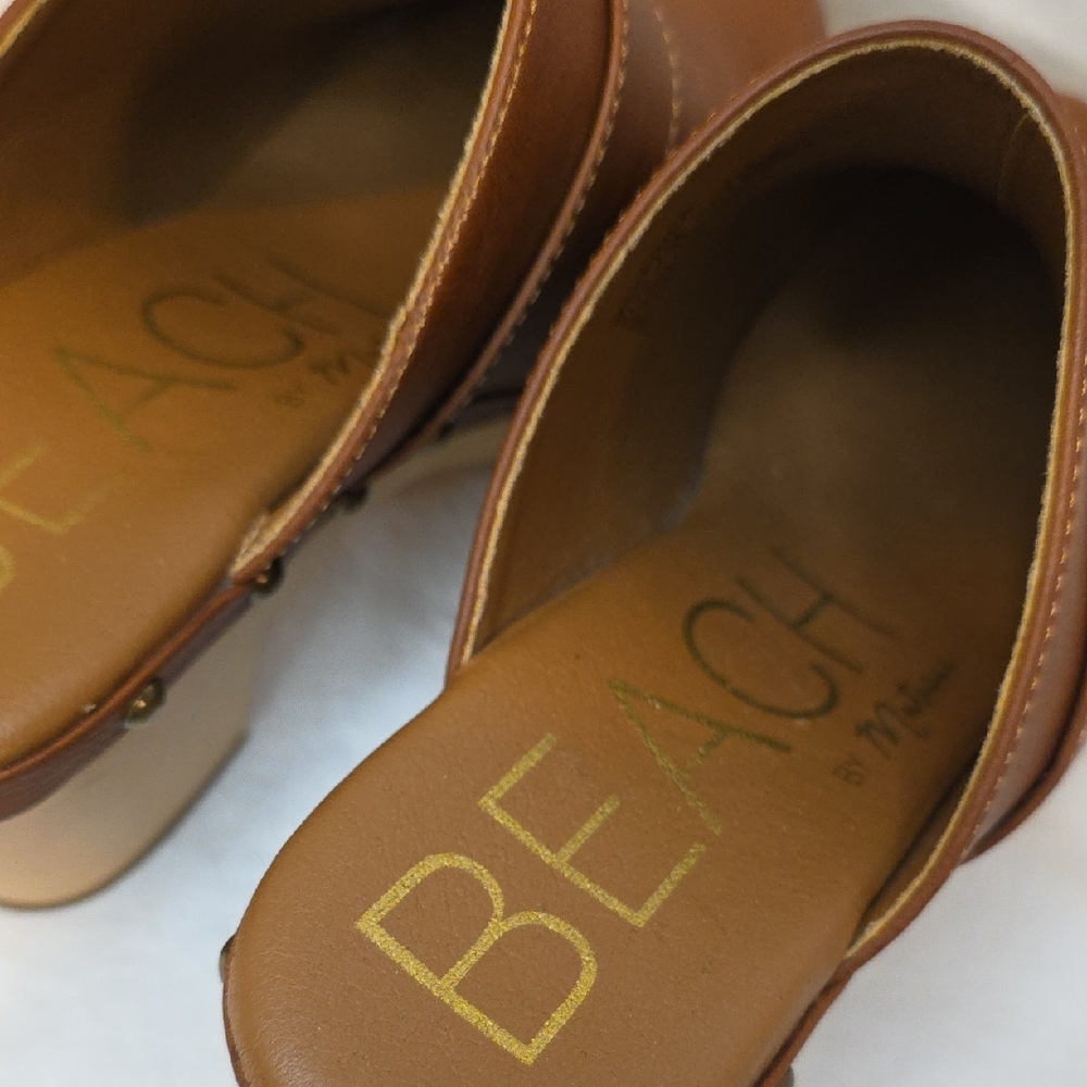 Beach By Maltisse Brown Leather Shoes - Picture 2 of 5